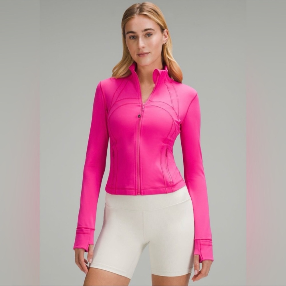 Lululemon Cropped Define Jacket Sonic Pink 8